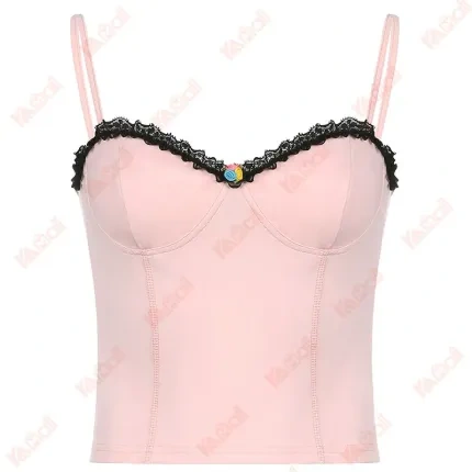 lace suspender type tank top